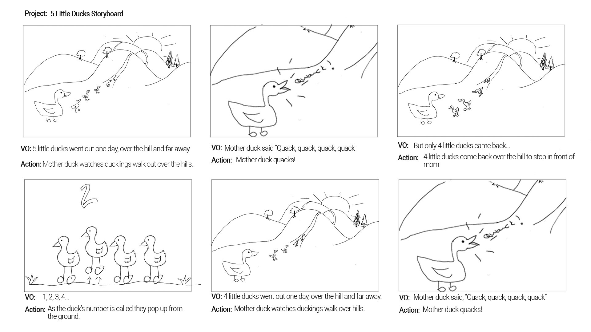 1-Storyboard-5LittleDucks-Page1